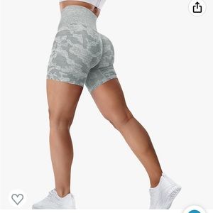 Grey Camou Shorts